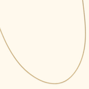 14K Gouden Ketting | Gourmet 1.1 mm | 45 cm